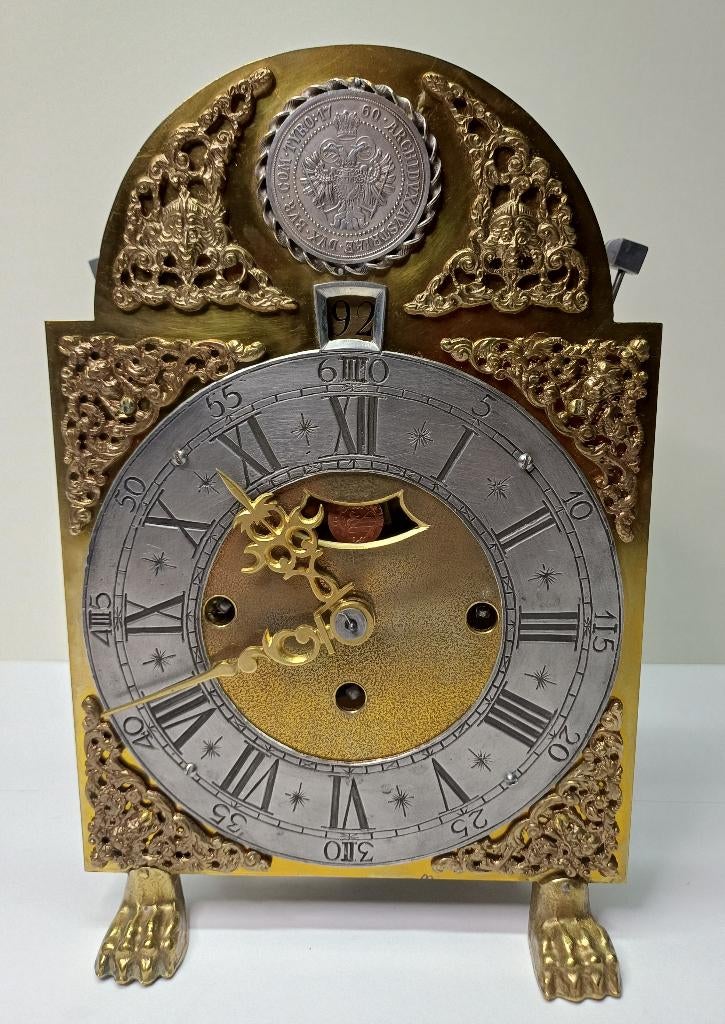 Bracket clock / Stutzuhr Oostenrijks 1760, Antiek en Kunst, Antiek | Klokken, Ophalen