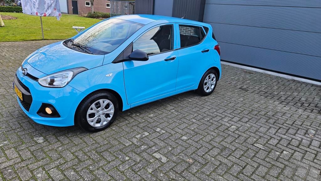 Hyundai i10 lage kilometerstand, zeer mooi!, 31 €/maand, Blauw, Origineel Nederlands, Handgeschakeld