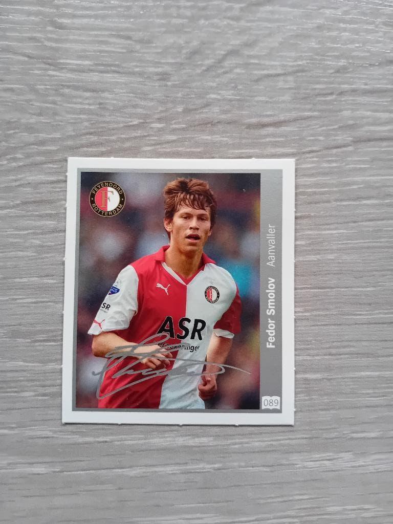Voetbal sticker fedor smolov, Verzamelen, Ophalen of Verzenden, Nieuw, Sport