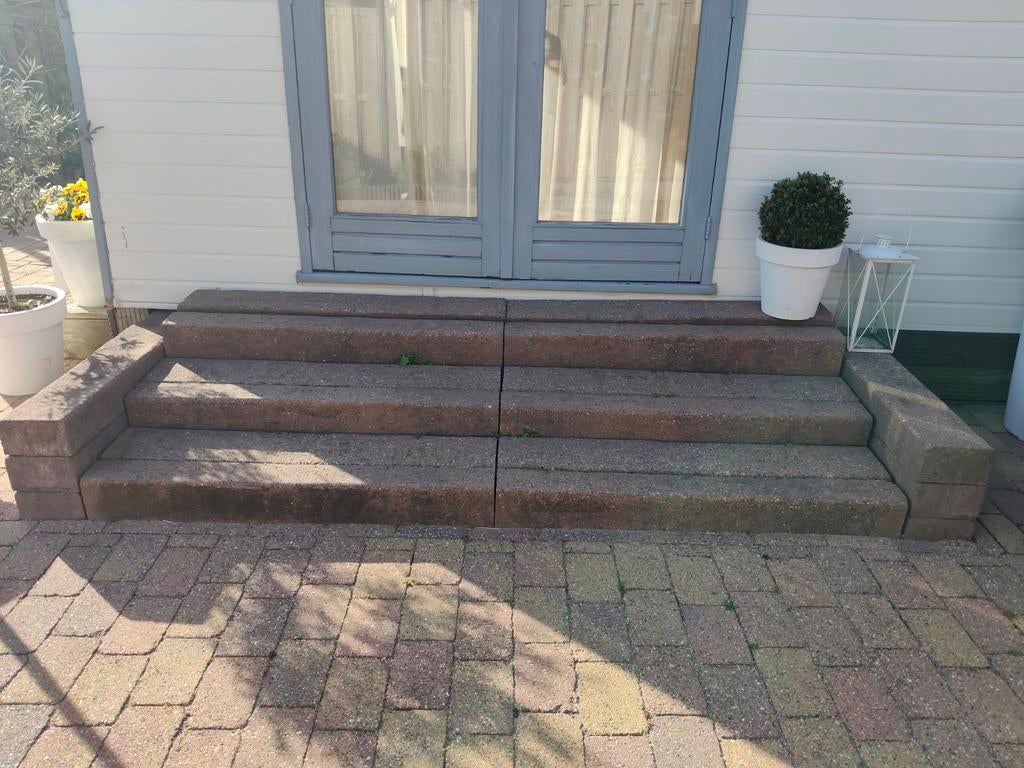 Stenen balken 40 stuks gratis, Biels, Ophalen of Verzenden, Steen, Beton