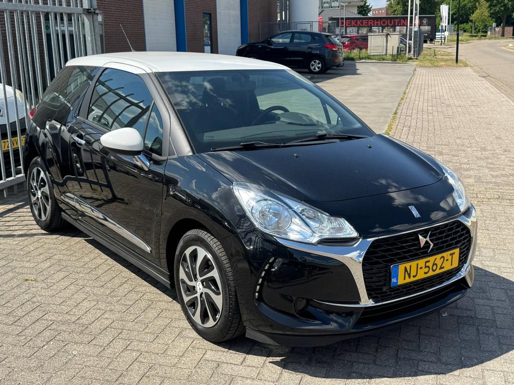 Citroen DS3 1.2 PureTech Chic 82PK! NL AUTO NAP! 2e eigenaar, Voorwielaandrijving, Stof, 1199 cc, 82 pk