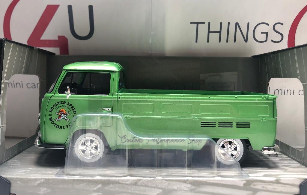 Solido 1:18 Volkswagen T2 Pritsche Custom Version 1968 groen, Ophalen of Verzenden, Nieuw, Auto, Solido