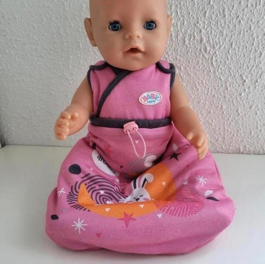 Baby Born kleertjes Slaapzak Trappelzak Babyborn.

Excl.pop, Ophalen of Verzenden, Zo goed als nieuw, Babypop