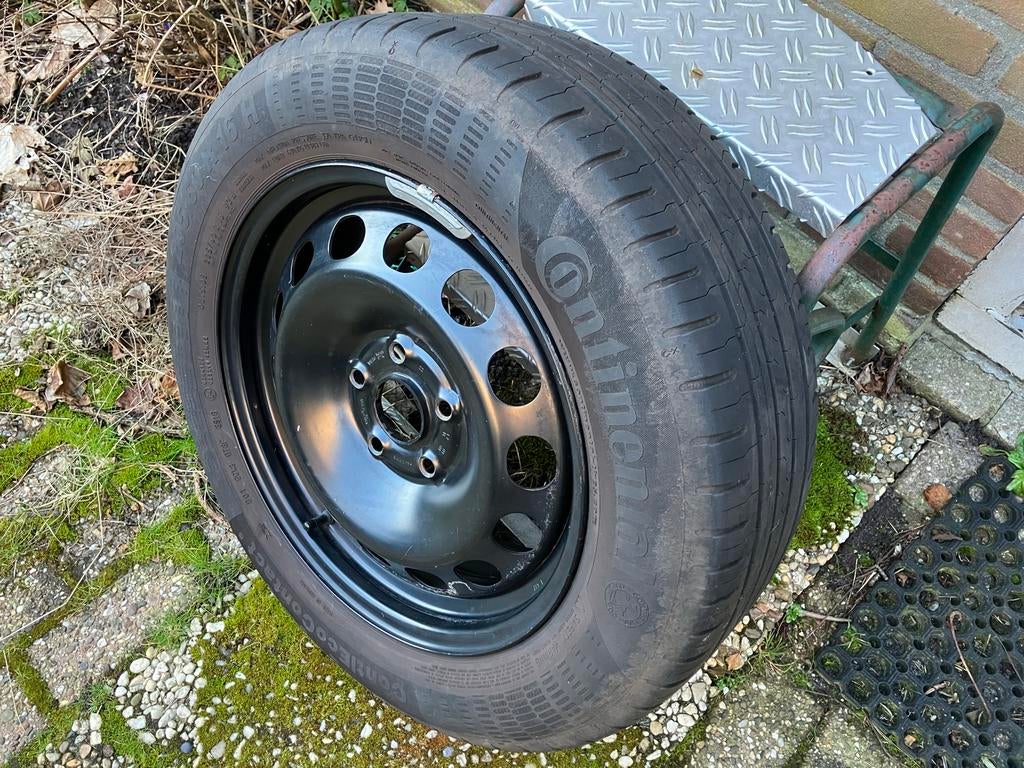 Reservewiel Continental ContiEcoContact 16 inch, Auto-onderdelen, Banden en Velgen, Ophalen, Gebruikt, 16 inch, Banden en Velgen