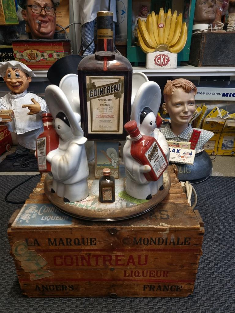 AUTOMATON-COINTREAU RECLAME AUTOMAAT -1936 - FRANCE, Verzamelen, Ophalen of Verzenden, Gebruikt, Lichtbak of (neon) lamp