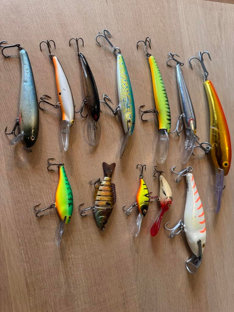 Set van diverse pluggen, Verzenden, Gebruikt, Kunstaas