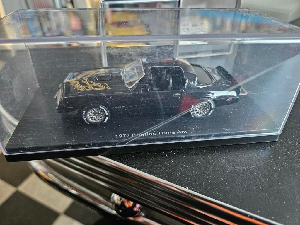 Pontiac trans am, Hobby en Vrije tijd, Modelauto's | 1:43, Ophalen of Verzenden, Nieuw, Auto, Overige merken
