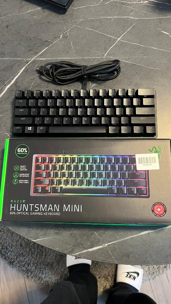 razer huntsman mini, Gaming toetsenbord, Ophalen of Verzenden, Zo goed als nieuw, Razer