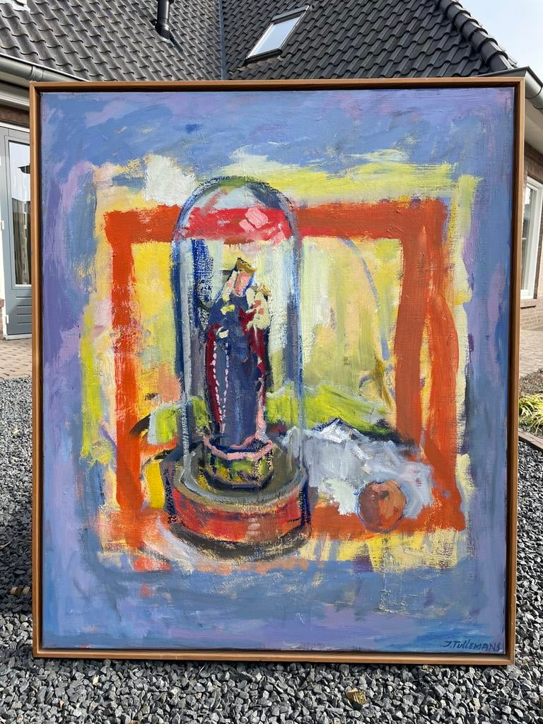 Schilderij Mariabeeld van Jan Tullemans, Ophalen