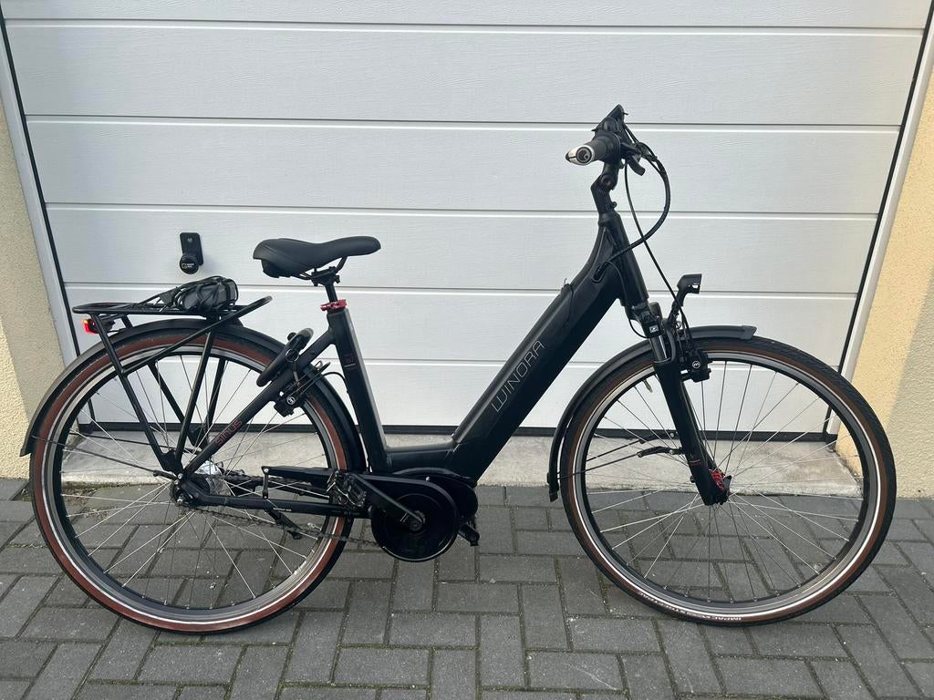Winora Elektrische Fiets Bosch Middenmotor, Fietsen en Brommers, Fietsen | Dames | Damesfietsen, Zo goed als nieuw, Overige merken