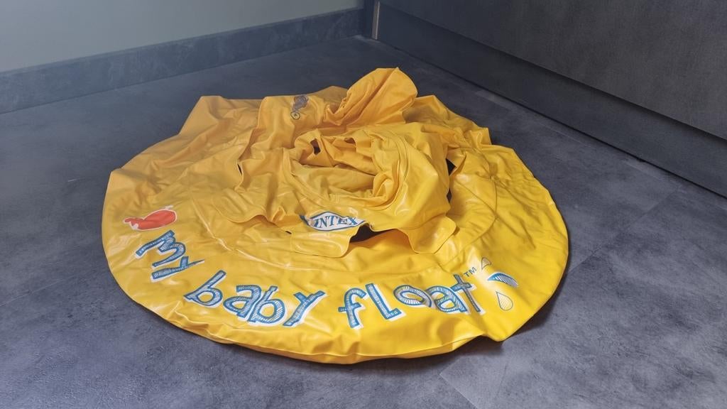 Intex My Baby Float zwemband - Geel, Ophalen of Verzenden, Gebruikt