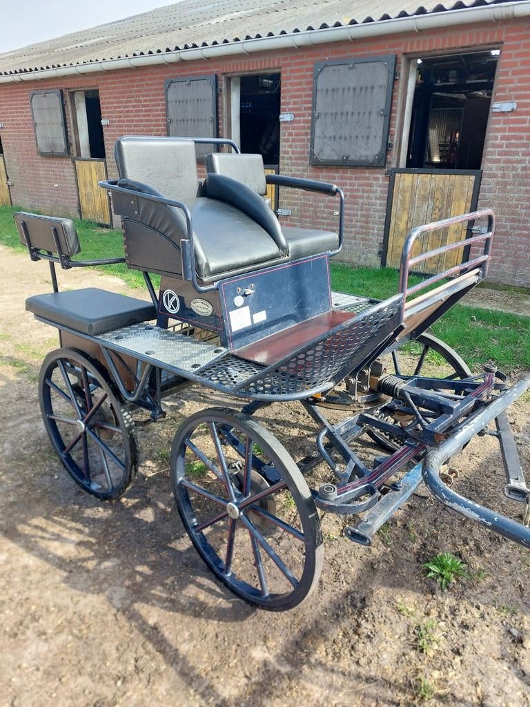 Menkar voor enkel- of dubbelspan, Ophalen, Gebruikt