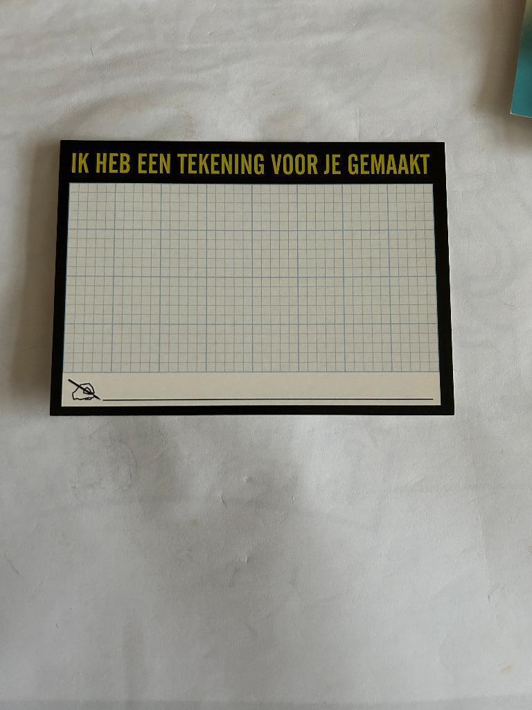 Ik heb een tekening voor je gemaakt, Ophalen of Verzenden, 1980 tot heden, Ongelopen, Overige thema's