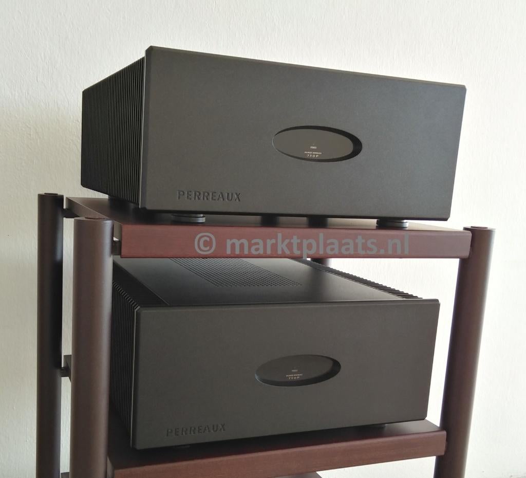 Perreaux 750 monoblocks, Overige merken, Gebruikt, Ophalen of Verzenden, 120 watt of meer