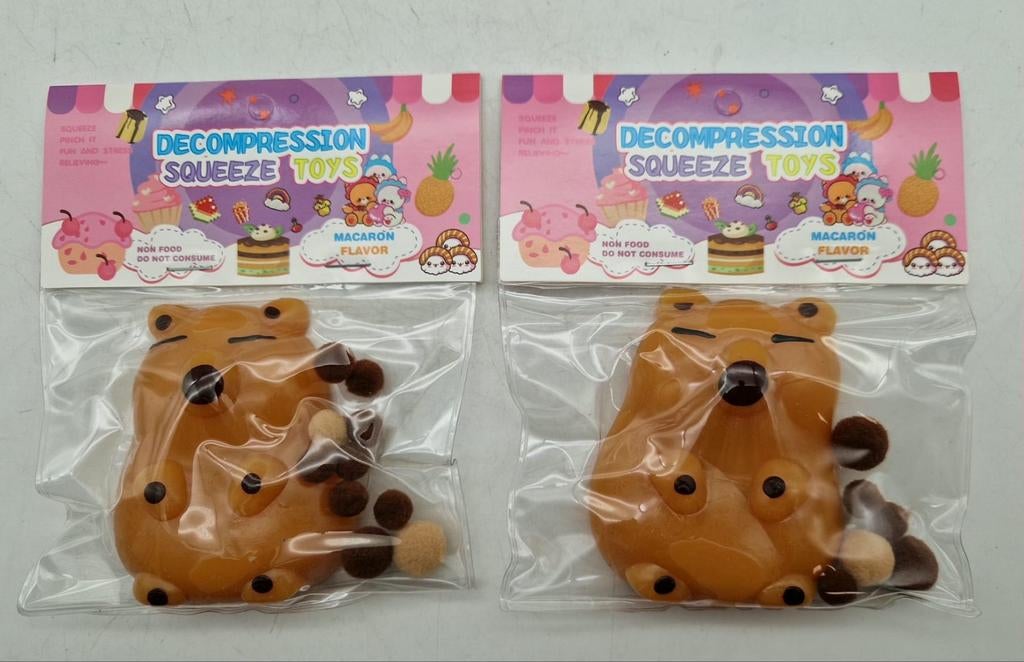 Partij Squishy Capibara

18 stuks voor € 15,-, ., Jongen of Meisje, Nieuw, Ophalen of Verzenden