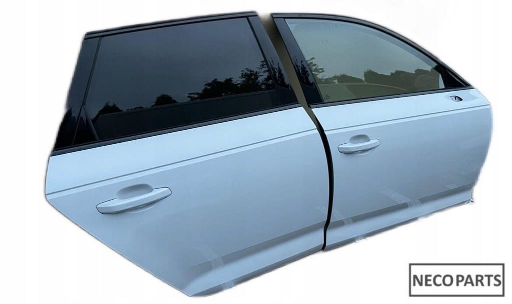 AUDI A4 B9 8W PORTIER DEUR KLEUR LS9R ALLES LEVERBAAR !!, Auto-onderdelen, Gebruikt, Achterklep, Achter, Audi