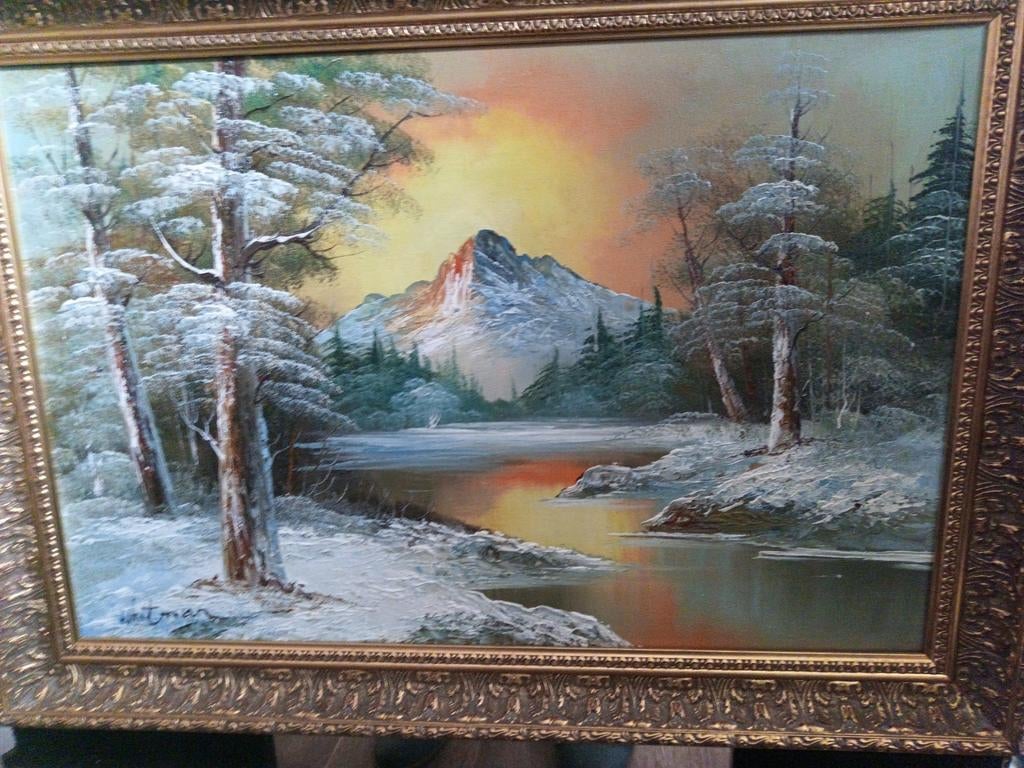 Whitman schilderij, Antiek en Kunst, Kunst | Schilderijen | Klassiek, Ophalen