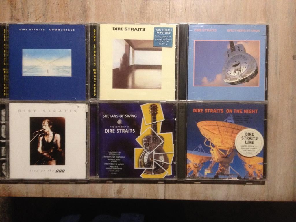dire straits - 11 cd's, Ophalen, Gebruikt, Poprock