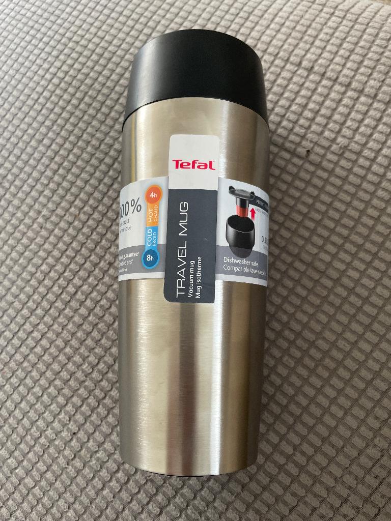 Tefal travel mug thermosfles, Ophalen of Verzenden, Nieuw