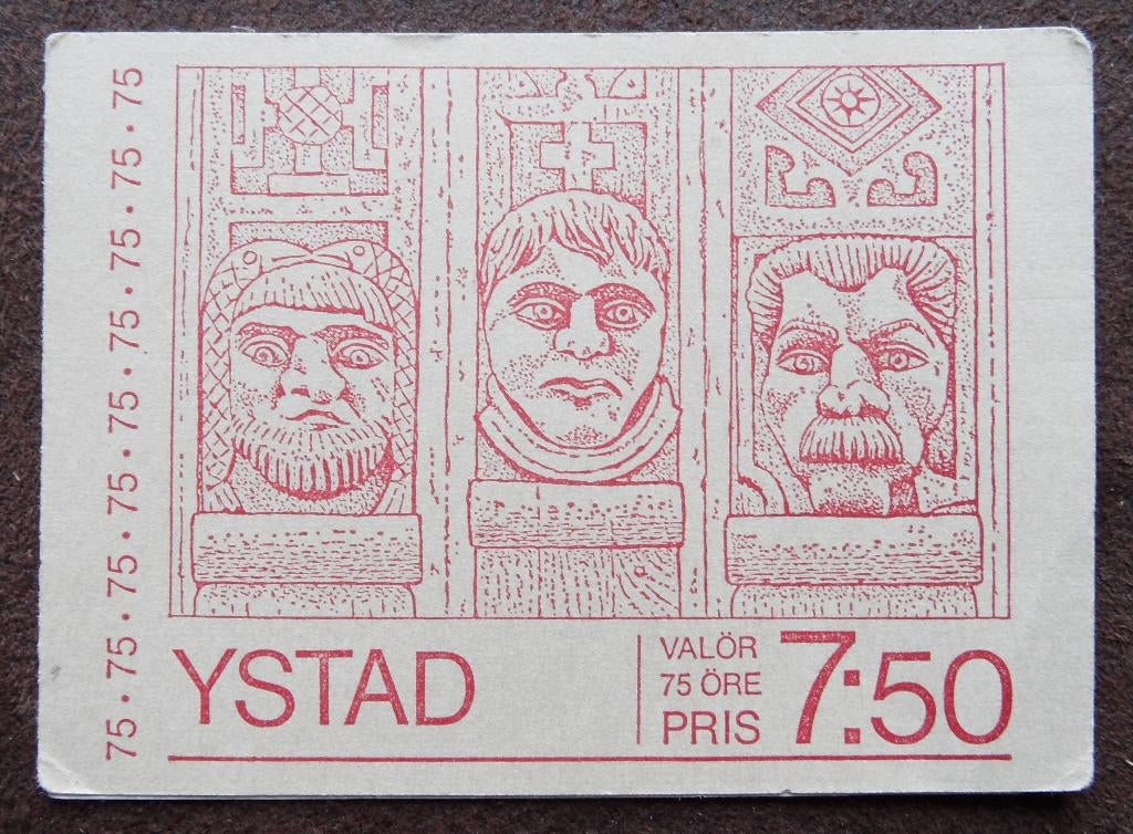 Postzegelboekje Zweden – Ystad, Ophalen of Verzenden, Zweden, Postfris