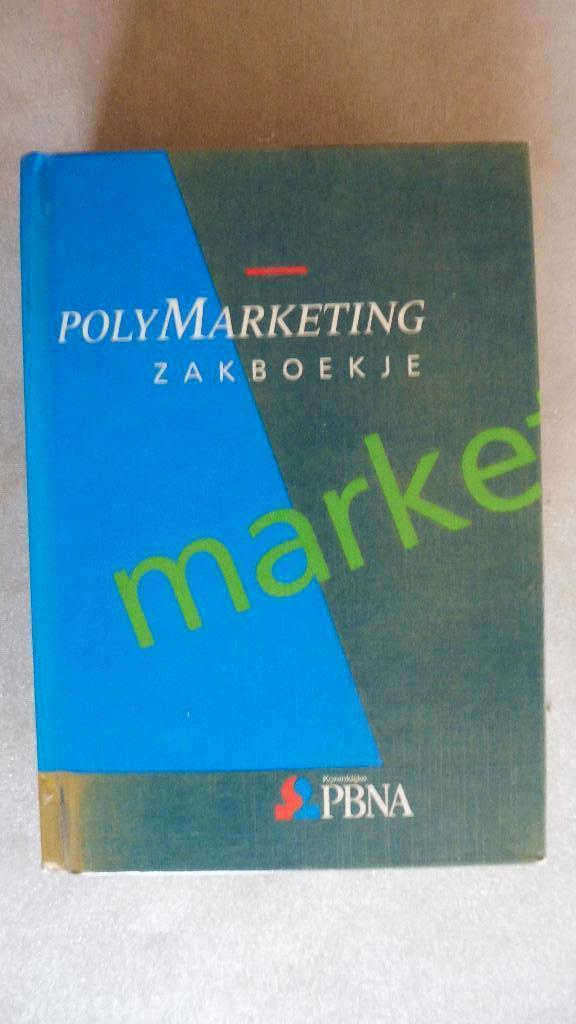 PBNA - Polymarketing zakboekje, Ophalen, Zo goed als nieuw, Economie en Marketing