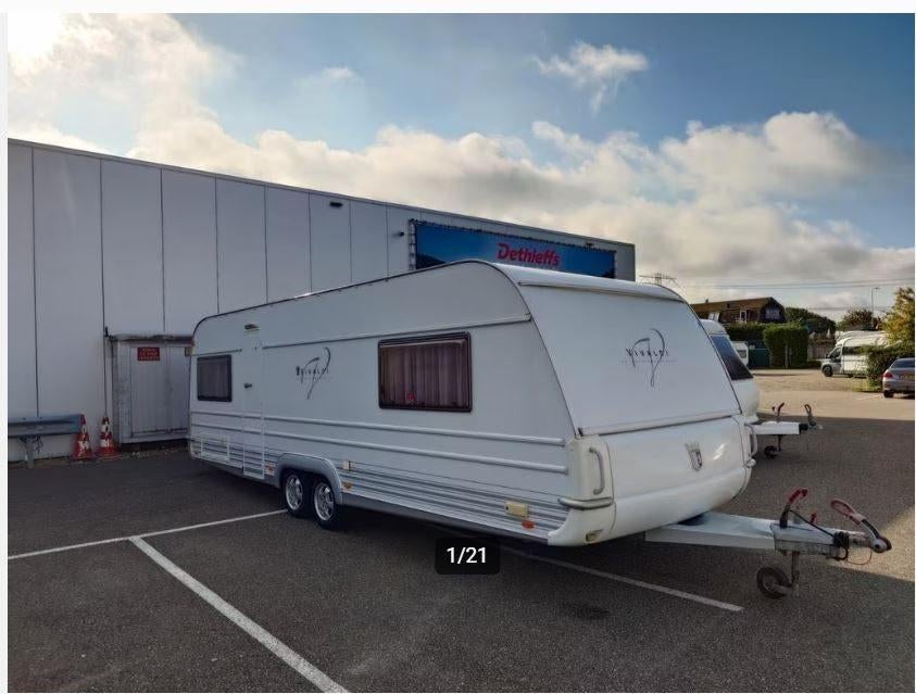 Tabbert Vivaldi 685 DF, Rondzit, Tabbert, 60 kg, 7 tot 8 meter