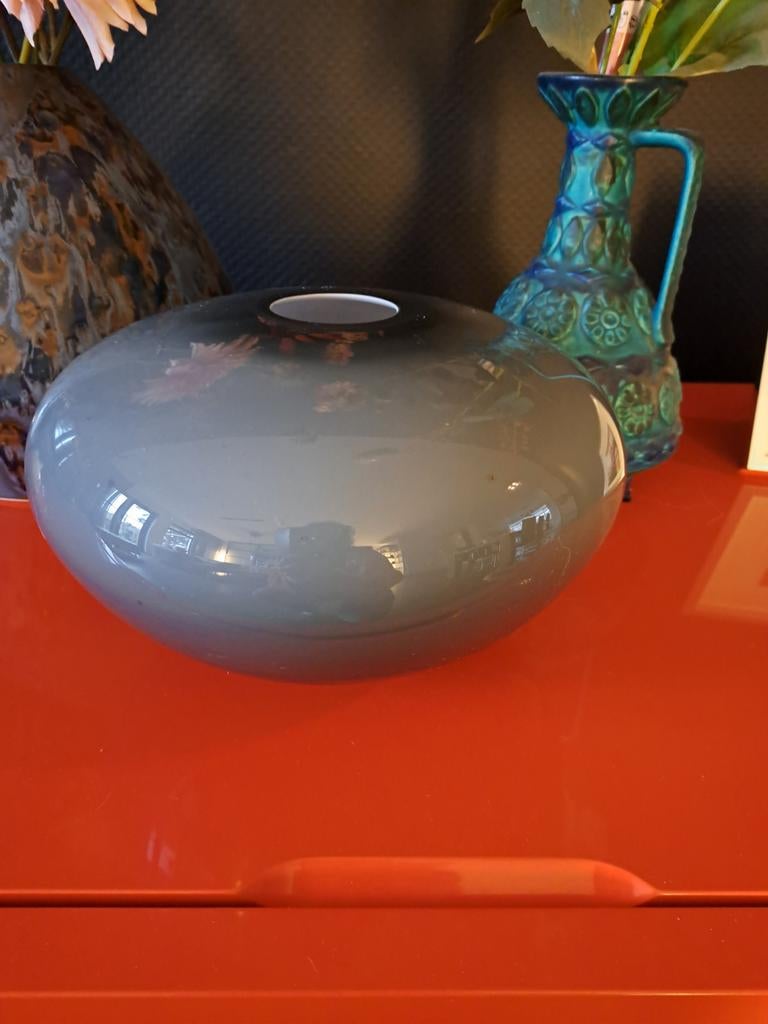 Michael Boehm Schott Zwiesel vaas puntgaaf, Huis en Inrichting, Woonaccessoires | Vazen, Overige kleuren, Ophalen of Verzenden