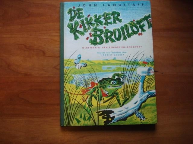kleuter.06(6959) de kikker bruiloft. John langstaff,, Ophalen of Verzenden, Zo goed als nieuw, Fictie algemeen