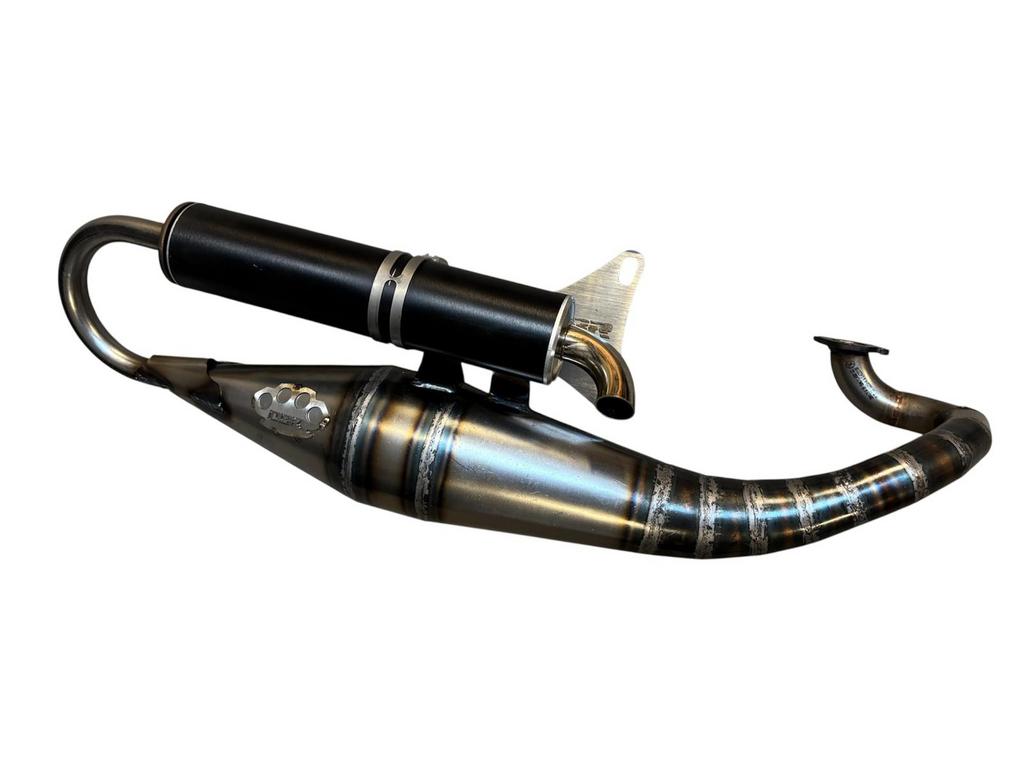 DBR uitlaat base Minarelli horizontaal 70cc OP=OP, Verkoop@ddltuning.nl, Uitlaat, Ophalen of Verzenden, 3286AX