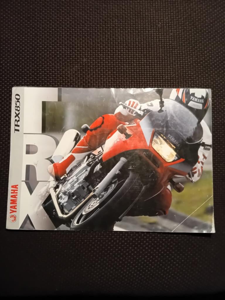 Yamaha TRX 850 folder, Ophalen of Verzenden, Yamaha