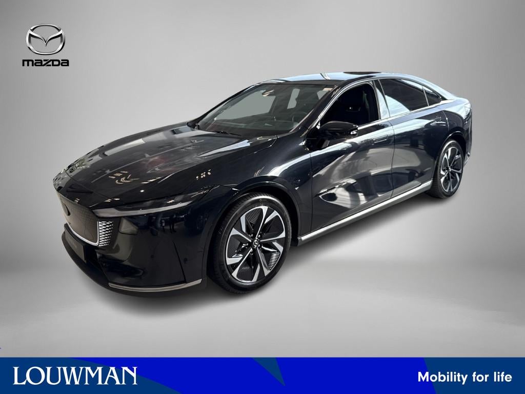Mazda 6e Takumi 68.8 kWh / Full options (bj 2025, automaat), Automaat, 12 maanden, Zwart, 375 min