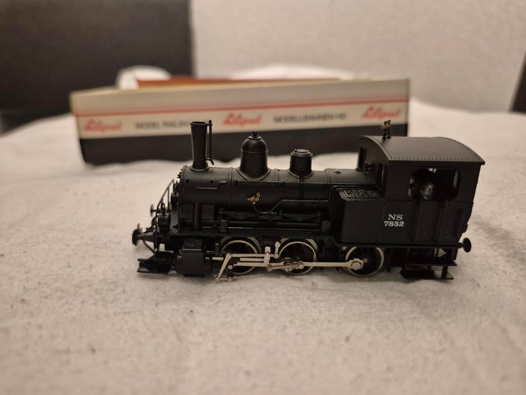 Liliput 3340 stoomlocomotief ns 7852, Ophalen of Verzenden, Liliput, Gelijkstroom, Locomotief