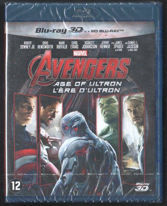 Avengers Age of Ultron 3D+2D, GESEALD, MARVEL MCU. Blu-ray., Ophalen of Verzenden, Nieuw in verpakking, Science Fiction en Fantasy