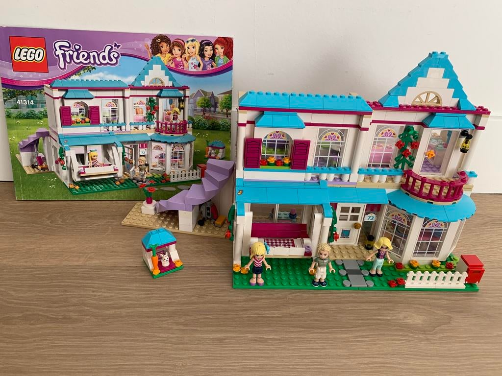 Lego Friends 41314 Stephanies huis, Ophalen of Verzenden, Zo goed als nieuw, Complete set, Lego