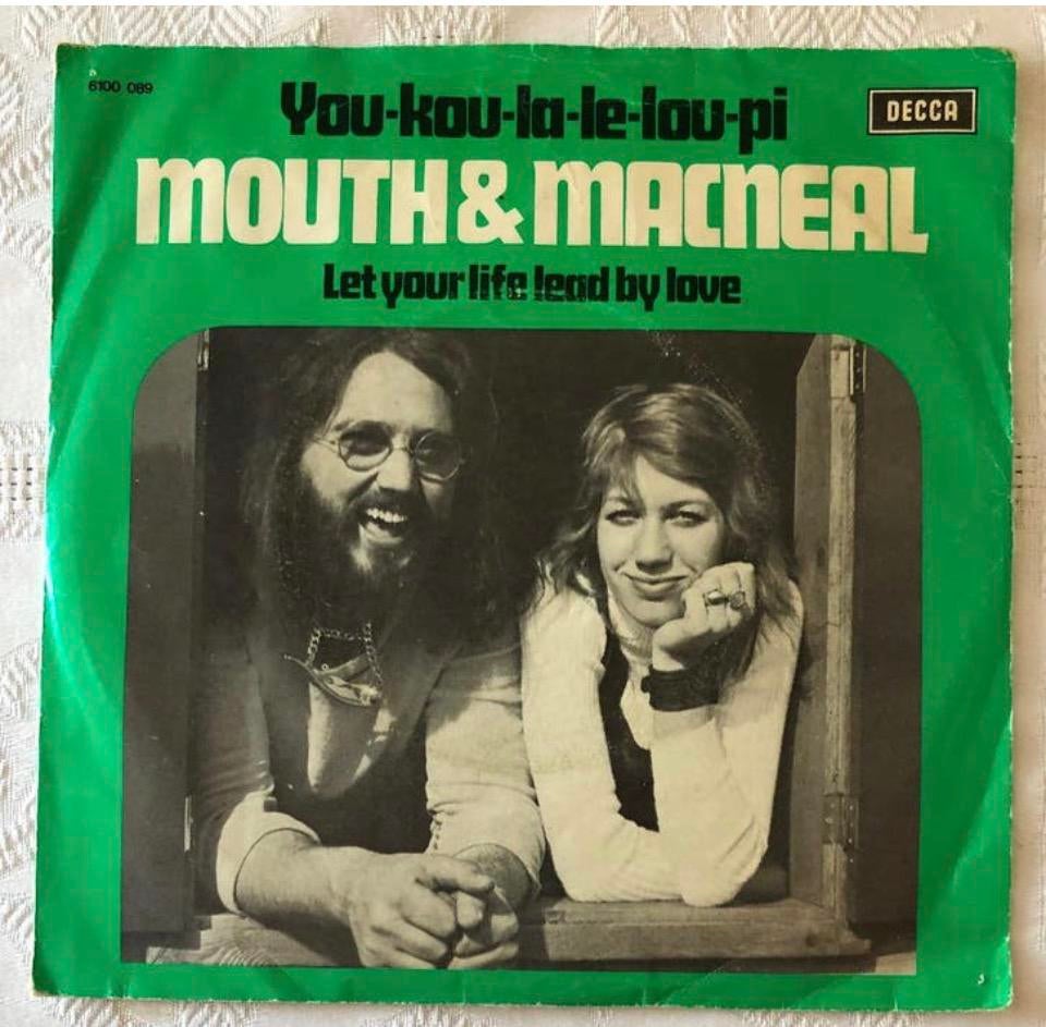 Vinyl singeltje mouth & macneal 1973., Ophalen of Verzenden, Zo goed als nieuw, Overige formaten, Pop
