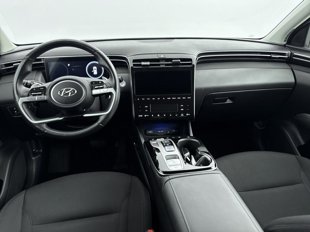Hyundai Tucson 1.6 T-GDI PHEV Comfort 4WD // KEYLESS // STOE, Automaat, 1350 kg, Stof, Gebruikt