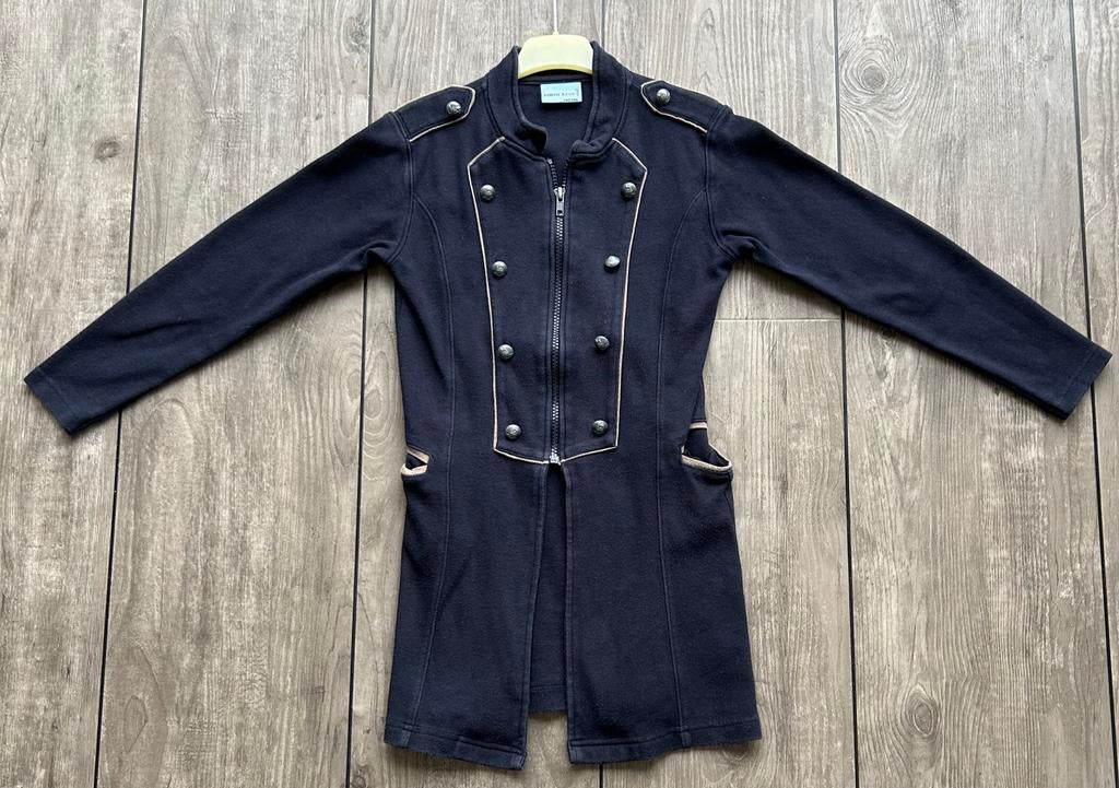 Donkerblauw colbert jasje Porto Azul maat 140/146 – stijlvol, Ophalen of Verzenden, Zo goed als nieuw, Meisje, Overhemd of Blouse