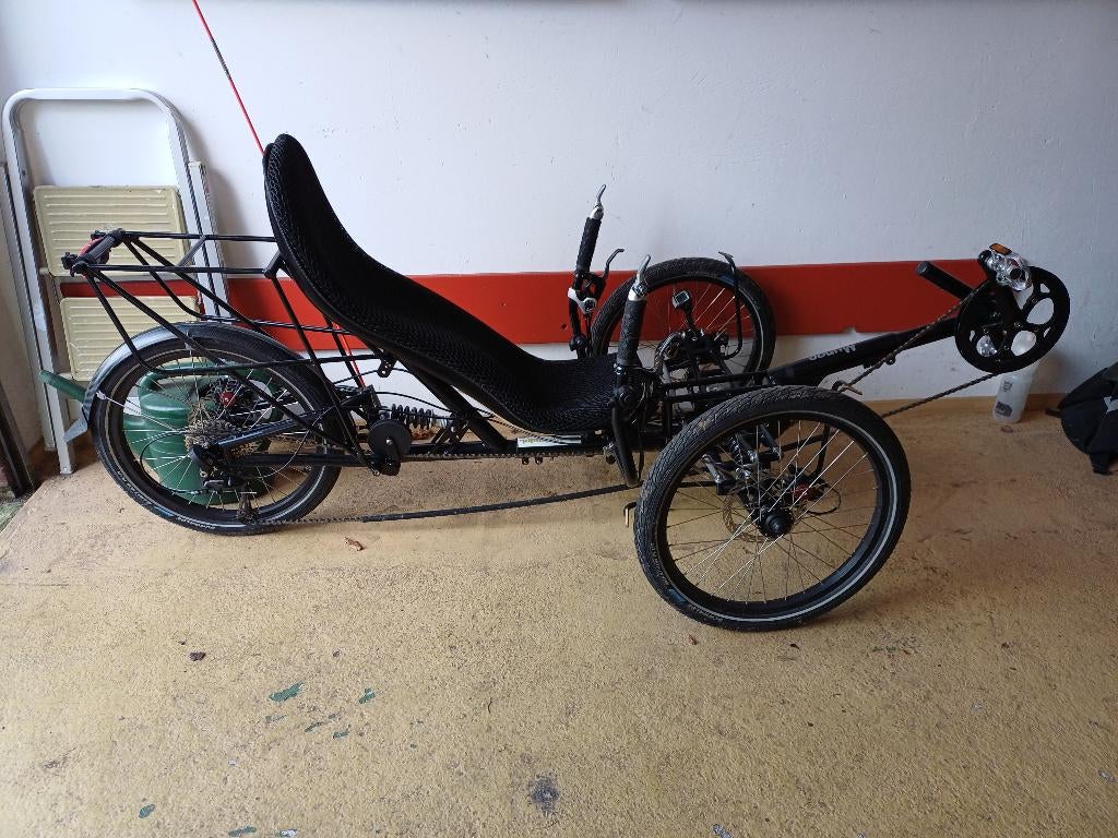 Ligfiets trike Wheelsreinvented, type Mungo, Ophalen, Gebruikt, Onderstuur, Overige merken