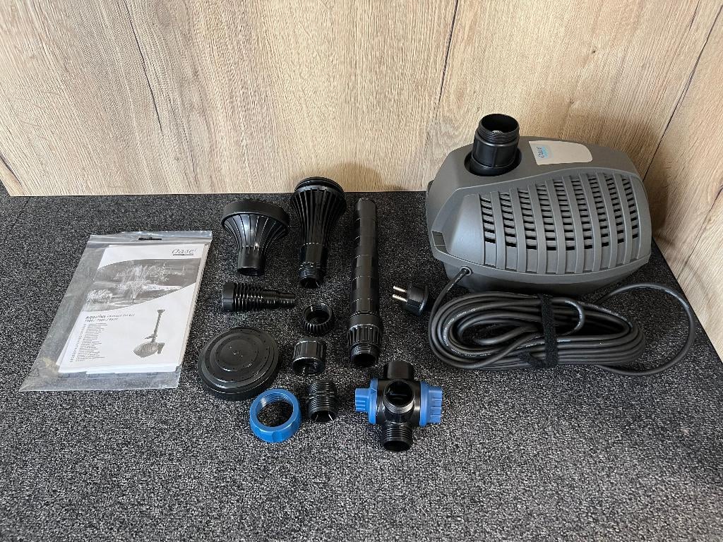 Oase Aquarius Fountain Set Eco 7500 fonteinpomp, Ophalen, Nieuw, Kunststof, Fontein