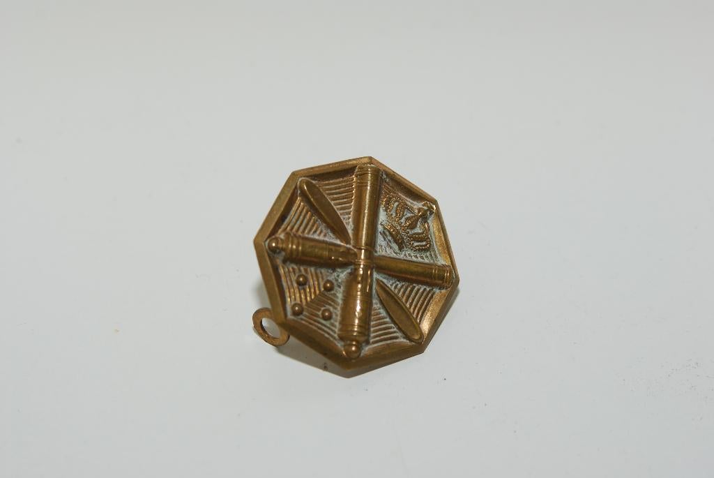 Schouderemblemen Regiment luchtdoel artillerie 1953, Ophalen of Verzenden, Landmacht, Nederland, Embleem of Badge