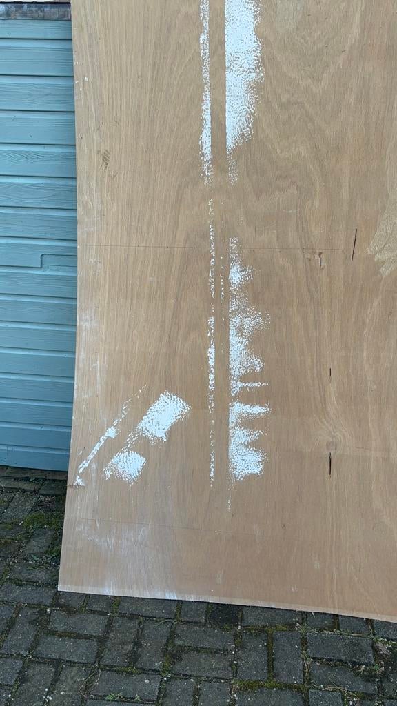 Triplex platen 3mm, Ophalen, Zo goed als nieuw