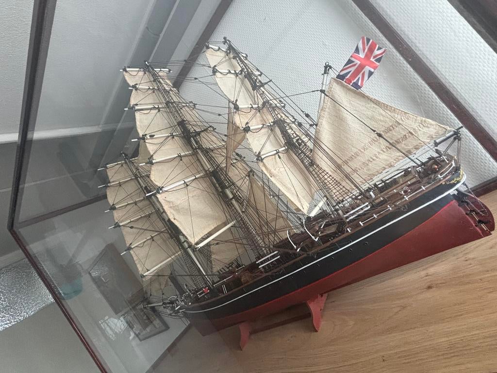 Schaal model Cutysark, Hobby en Vrije tijd, Modelbouw | Boten en Schepen, Ophalen, Zo goed als nieuw