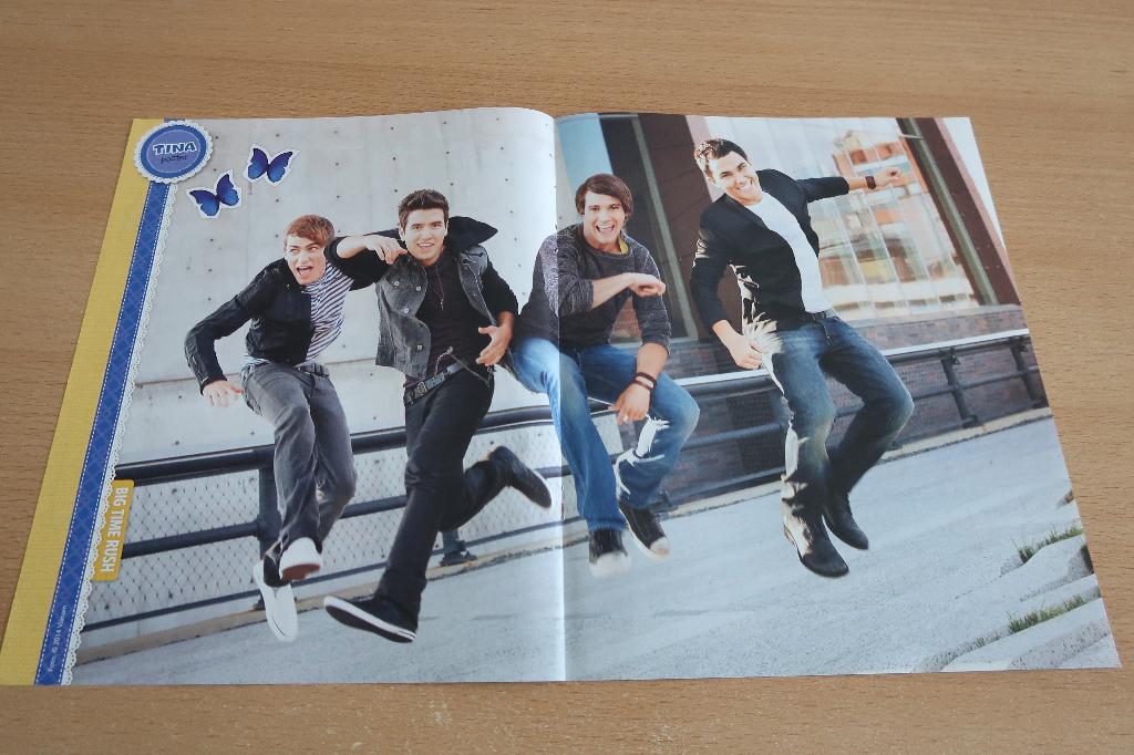 Big Time Rush poster, Verzamelen, Ophalen of Verzenden, Nieuw, Poster, Artwork of Schilderij