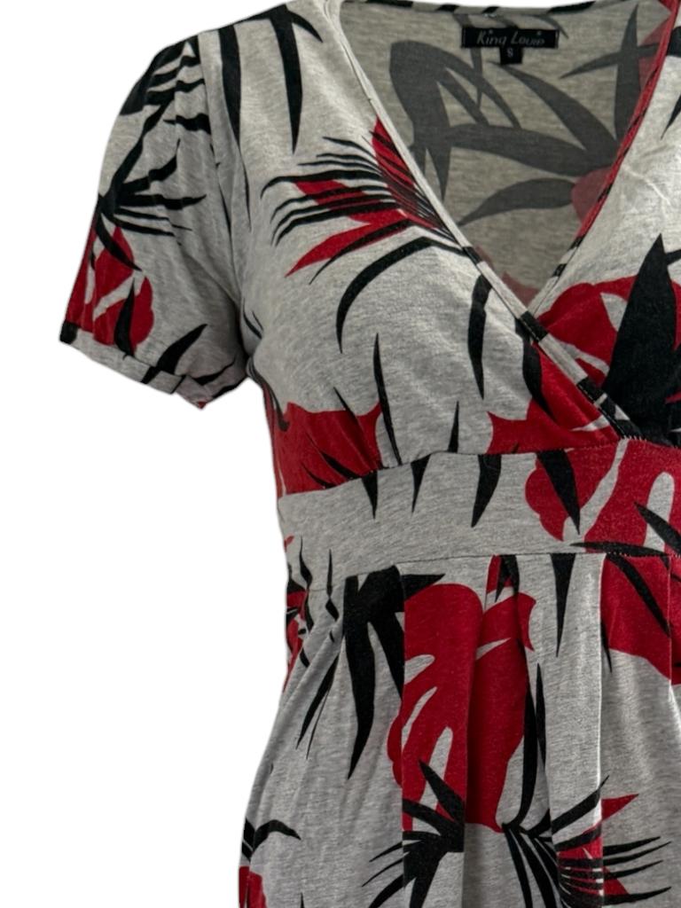 King Louie jurk S, Ophalen of Verzenden, Zo goed als nieuw, Knielengte, Grijs