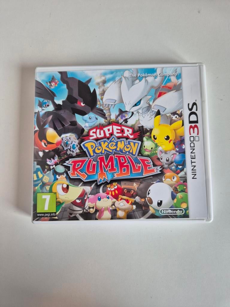 Super Pokémon Rumble 3DS - Compleet in doos (CIB), Ophalen of Verzenden, Zo goed als nieuw