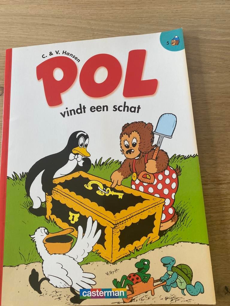 R. van de Weijer - Pol vindt een schat, Eén stripboek, Ophalen, Zo goed als nieuw, R. van de Weijer; C. Hansen; V. Hansen