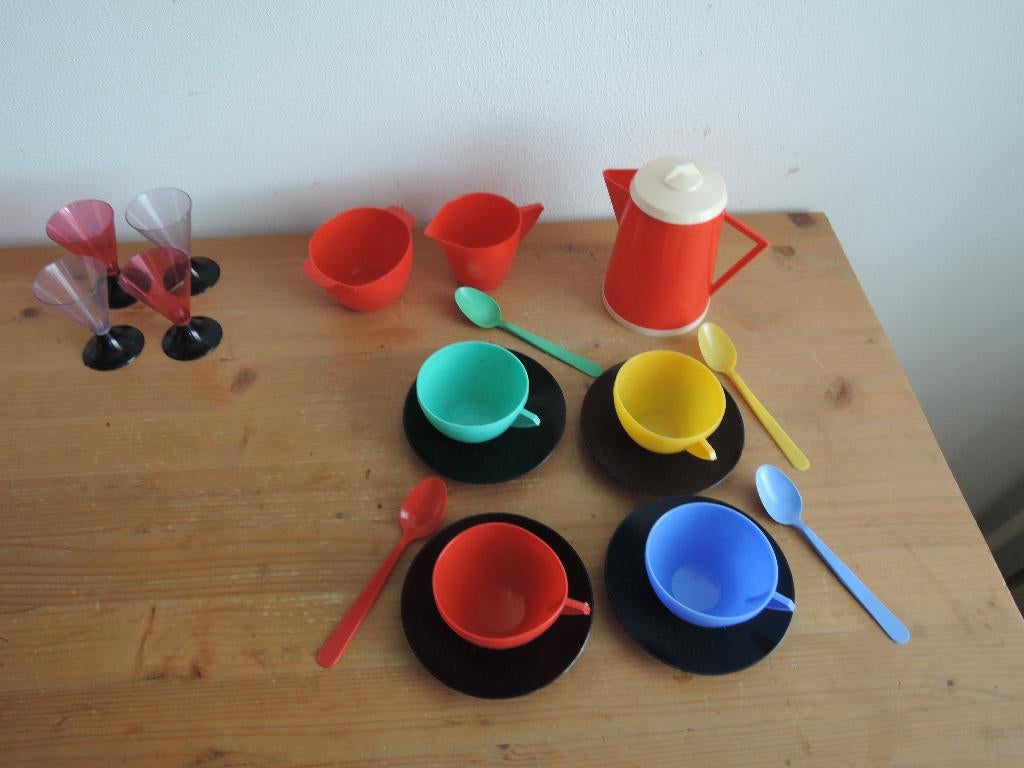 Ouderwets koffieserviesje, Overige materialen, Ophalen of Verzenden, Zo goed als nieuw, Overige stijlen