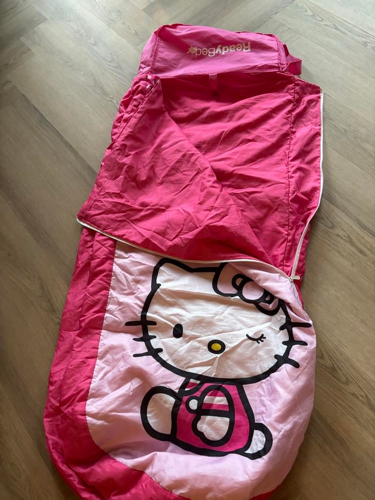 Hello Kitty ReadyBed - Roze Slaapzak en Luchtbed, Caravans en Kamperen, Ophalen, Gebruikt