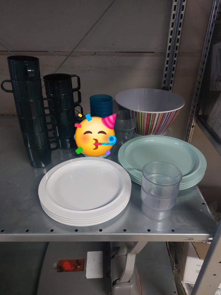 Mepal campingservies, Ophalen of Verzenden, Gebruikt