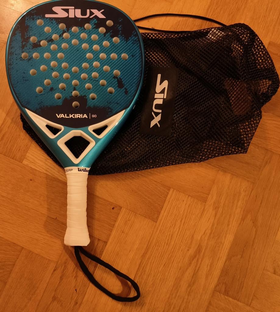 Siux Valkiria Go padel racket, Sport en Fitness, Padel, Ophalen of Verzenden, Zo goed als nieuw